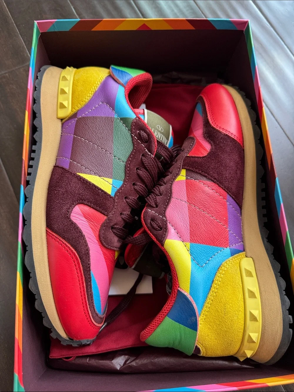 Valentino Garavani Rockrunner Multicolor Sneakers
Size EU 37 - Picture 11 of 12